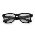 Nerd-Brille ohne Stärke | Mattschwarz