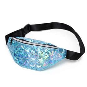 Bauchtasche | Glänzendes Blau