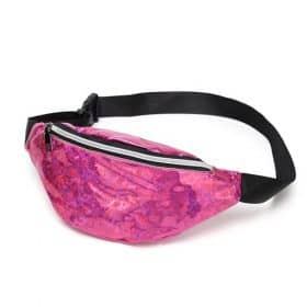 Bauchtasche | Glänzendes Pink