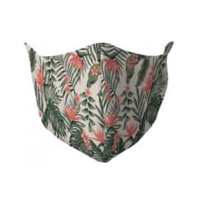 Gezichtsmasker met tropenprint