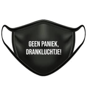 Mondkapje geen paniek drankluchtje