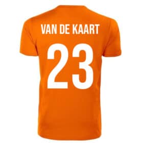 Unisex Orange T-Shirt | Aus der Karte