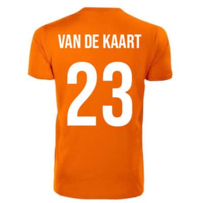 Oranje shirts