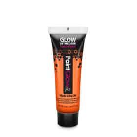 Glow in the Dark-Gesichtsfarbe Orange