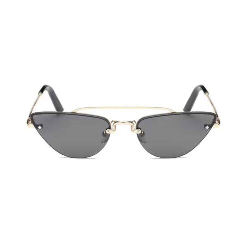 Festival Sonnenbrille Cat Eye schwarz