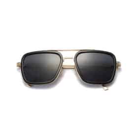 Sonnenbrille Classic schwarz/gold