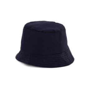 Bucket Hat Baumwolle Dunkelblau