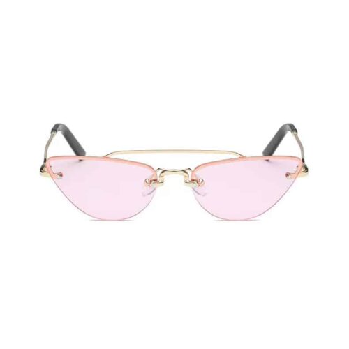 Festival Sonnenbrille Cat Eye rosa