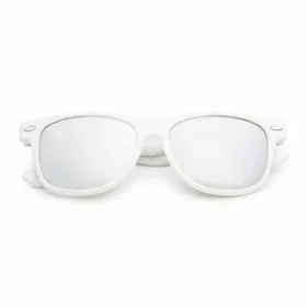 Spacebril spiegel zilver | wit