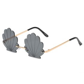 Sonnenbrille Muschel Schwarz