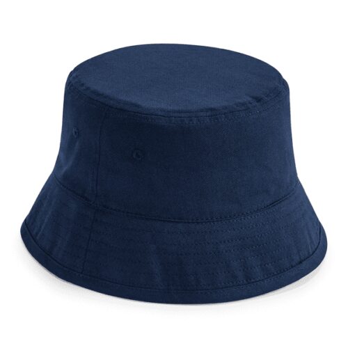 Beechfield Fischerhütchen 60 cm organisches Baumwolle navy blau