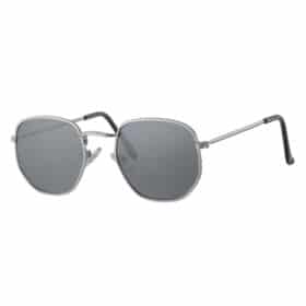 Festival-Sonnenbrille | silber schwarz