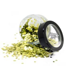 PaintGlow Biologisch Abbaubare Chunky Glitters - Goldstaub