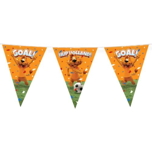 Wimpelkette Loeki Hup Holland! Orange 10 Meter