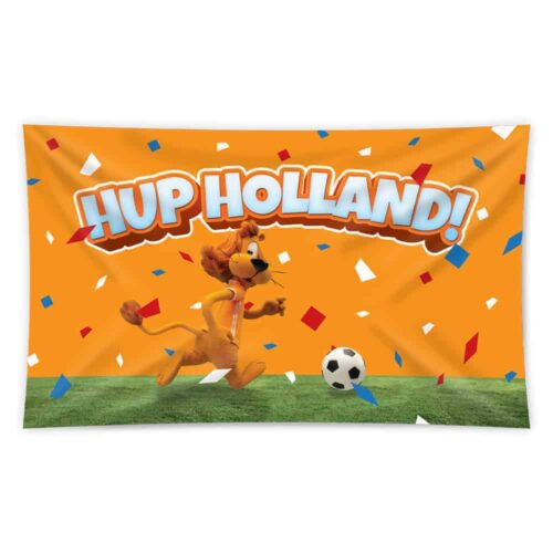 Flagge Loeki Hup Holland! Orange 90 x 150 cm