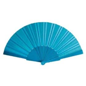 Festival-Handfächer blau