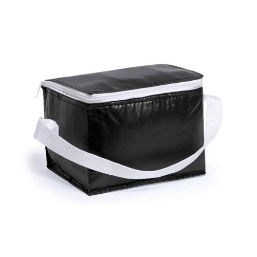 PVC Mini-Kühltasche Schwarz