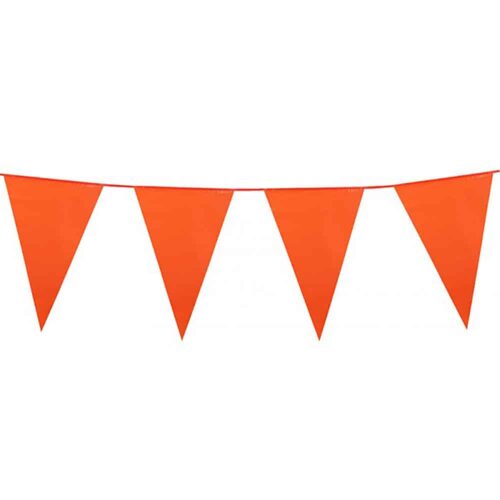 Wimpelkette Orange 25 Meter