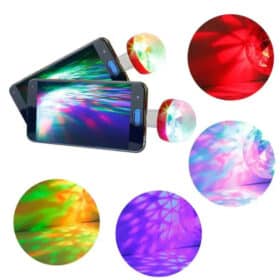 Smartphone LED-Discolicht soundaktiviert universal
