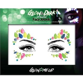 PaintGlow - Glow in the Dark 1 Face Jewel