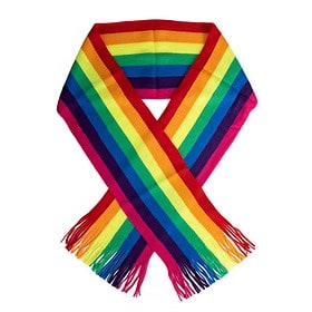 Regenbogen-Schal