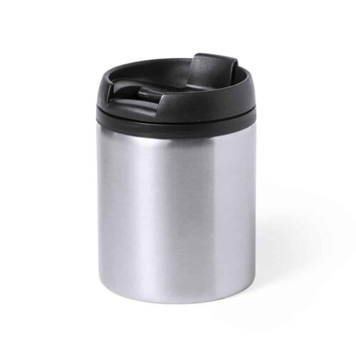 Thermosbecher Edelstahl 160 ml silber