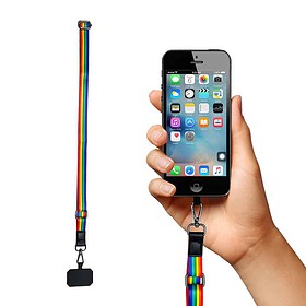 Yucka universelles Telefonkordel - Rainbow