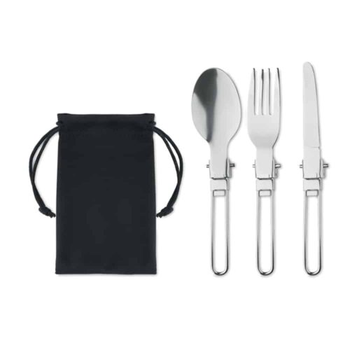 Camping-Besteckset faltbar 3-teilig