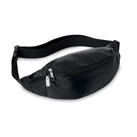 Schwarze RPET-Gürteltasche Basic