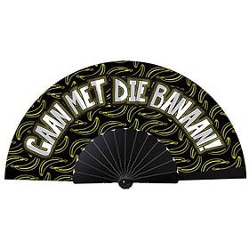 Deluxe Festival Handfächer ‚Gaan met die banaan!‘