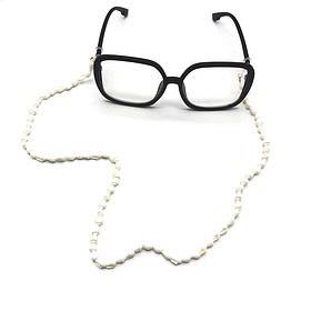 Brillenband mit weißen Muscheln