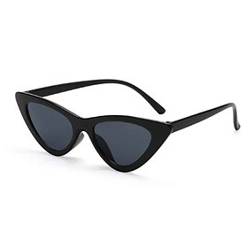 Sonnenbrille Cat Eye schwarz