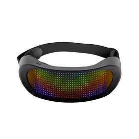 Shining Glasses Bluetooth LED-Brille mit verstellbarem Band - USB-C