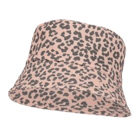 Sarlini Bucket Hat Leopardenmuster Rosa