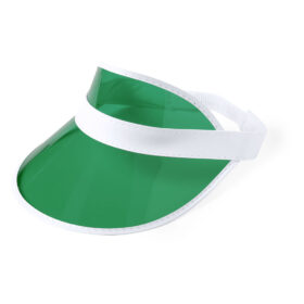 Verstellbares Sonnenvisier PVC grün