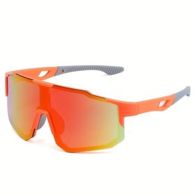 Sportsonnenbrille Orange