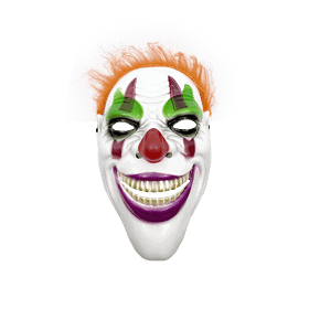 Halloween gruselige Clownsmaske