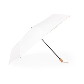 Regenschirm mit Holzgriff - 106 cm - Natur