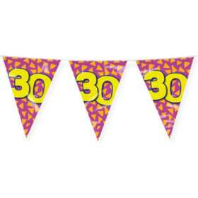 Wimpelkette 30 Jahre