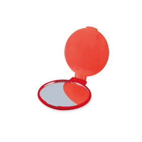 Faltbarer Taschenspiegel Rot