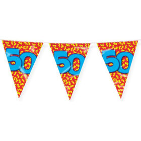 Wimpelkette 50 Jahre