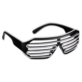 LED-Shutter-Brille weiß
