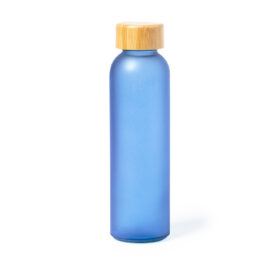 Glas-Trinkflasche 500 ml blau