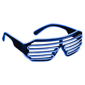 LED-Shutter-Brille Blau