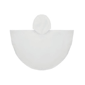 PEVA Regenponcho Kinder Weiß - 2-5 Jahre