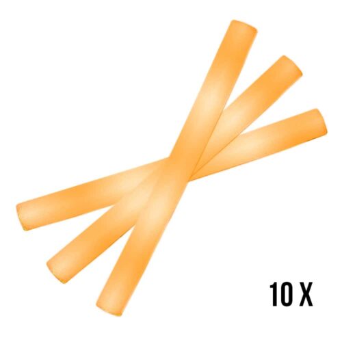 LED Schaumstäbe Orange - 10 Stück