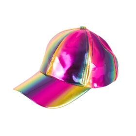 Pride Regenbogenkappe Metallic