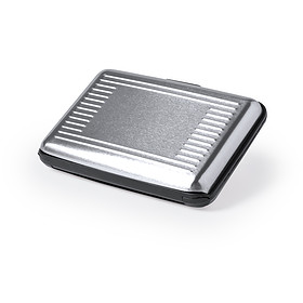 Kartenhalter RFID Aluminium Silber