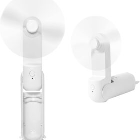 3-in-1 Ventilator, Powerbank und Taschenlampe