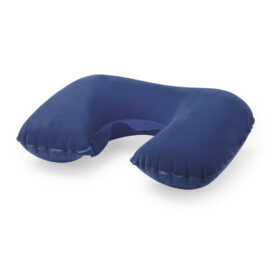 Aufblasbares Nackenkissen blau